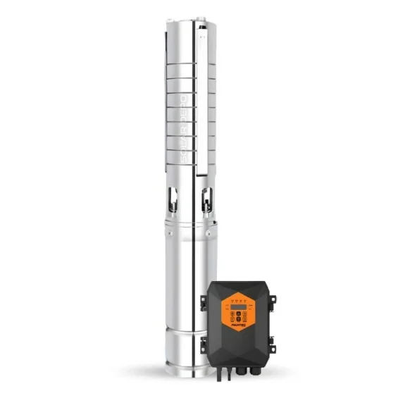 Pantec 2200W AC-DC Güneş Panelli Dalgıç Pompa - Maks. 150m Basma + Aküsüz Sistem