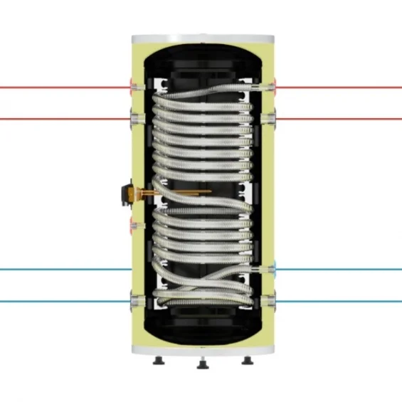 Solimpeks Solitank 300 Litre Tek Serpantinli Boyler