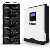 5KW Çıkış 4.8KWh - 9.6KWh Yedekleme Karbon Akülü Kesintisiz Güç Paketi