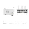 Chisage 100KW 6xMPPT Trifaze On-Grid İnverter