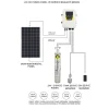 1 adet Güneş Paneli ile Çalışan 24 Volt Sulama Paketi - Max.70 Metre - Max.1.8 Ton Su