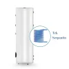 Solimpeks 200 Litre Emaye Boyler - Dik Tip Tek Serpantin 1m²