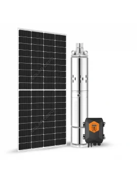 24 Volt Güneş Enerjili Sulama Sistemi Fiyatı – DC Pompa + 80m Basma + Günde 18 Ton