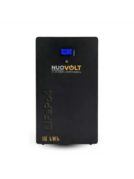 NuoVolt 51.2V 300Ah Lityum Akü - LiFePo4 Batarya Akü