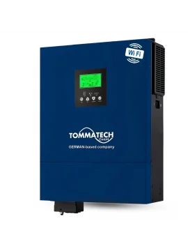 TommaTech ProX 6.2KW 48V MPPT 6200W Monofaze Akıllı İnverter + Wifi