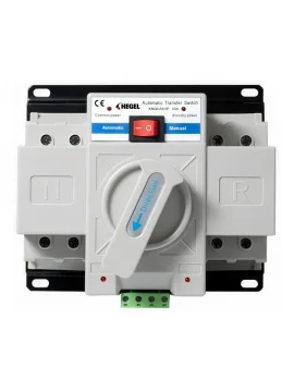 Hegel 63A 230V Monofaze Otomatik-Manuel Transfer Switch
