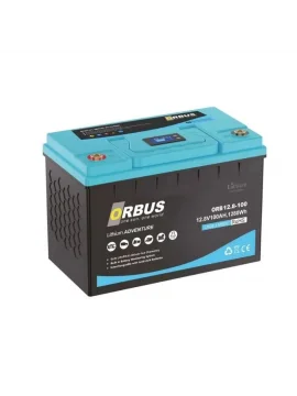 Orbus Lityum Akü 12.8V 100Ah 1.28Kwh LiFePo4 Batarya Akü