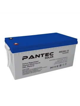 Pantec Solar 12V 200Ah Derin Döngü Jel Akü