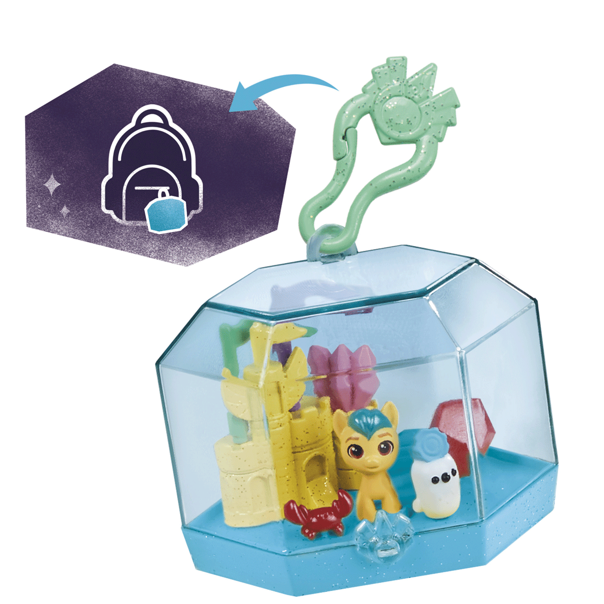 F3872 My Little Pony- Mini Dünya Sihri: Kristal Figür Anahtarlık