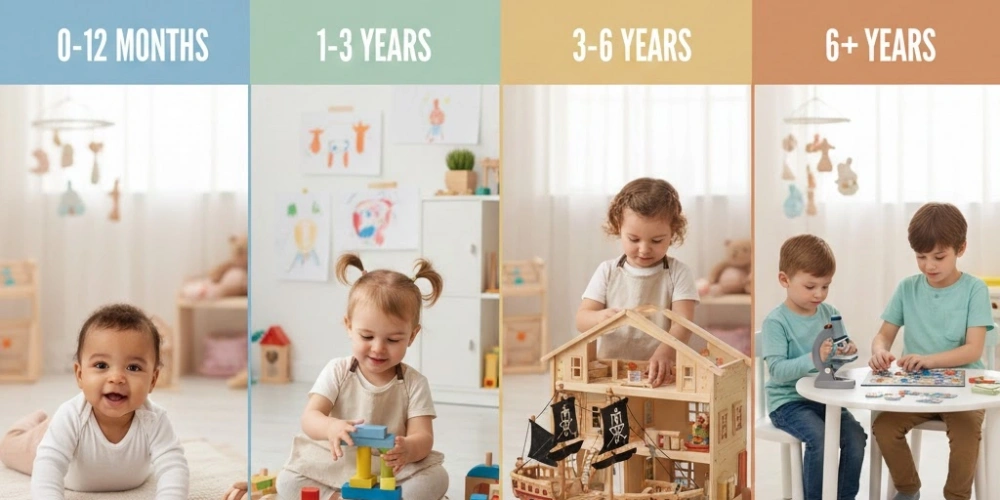 Çocuğum İçin Doğru Oyuncak Hangisi? Yaş Gruplarına Göre Oyuncak Seçim Rehberi