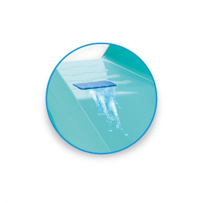 06 233 KATLANABİLİR DALGALI SU KAYDIRAĞI TURUNCU