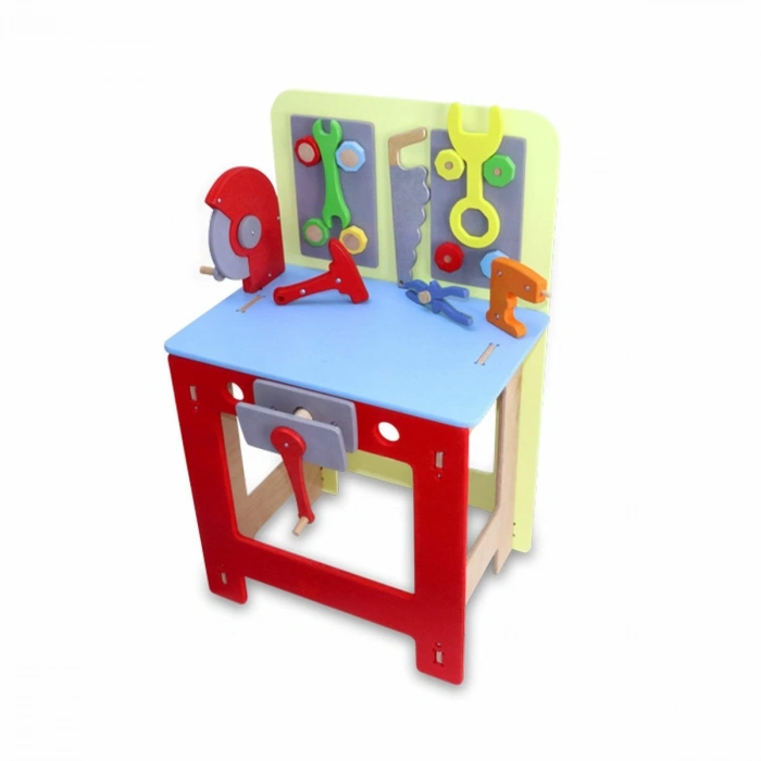 1014 Ahşap Tamirci Tezgahı - Lulubere Oyuncak
