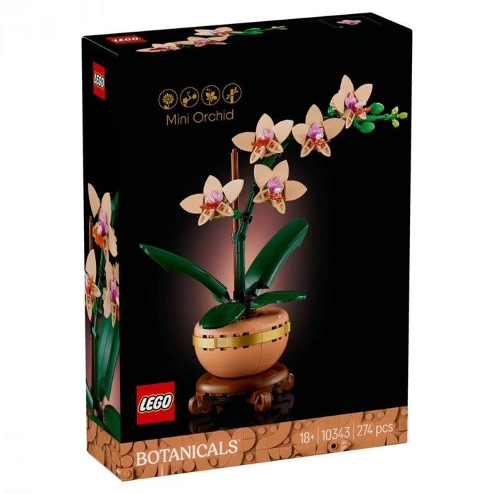 10343 Lego Botanicals Mini Orkide 274 parça +18 yaş
