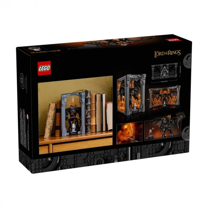 10367 Lego icons - Yüzüklerin Efendisi: Balrog™ Kitaplık Dekoru 1201 parça +18 yaş