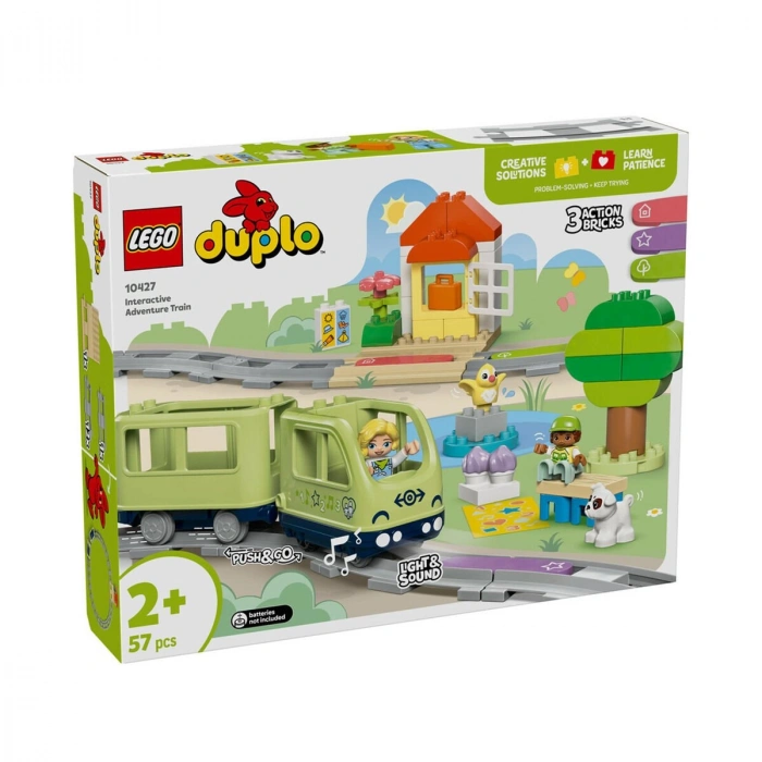 10427 Lego Duplo İnteraktif Macera Treni 57 parça +2 yaş