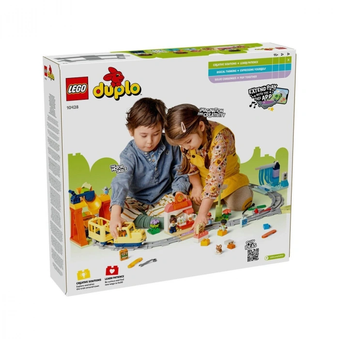 10428 Lego Duplo  Büyük İnteraktif Mahalle Treni 103 parça +3 yaş