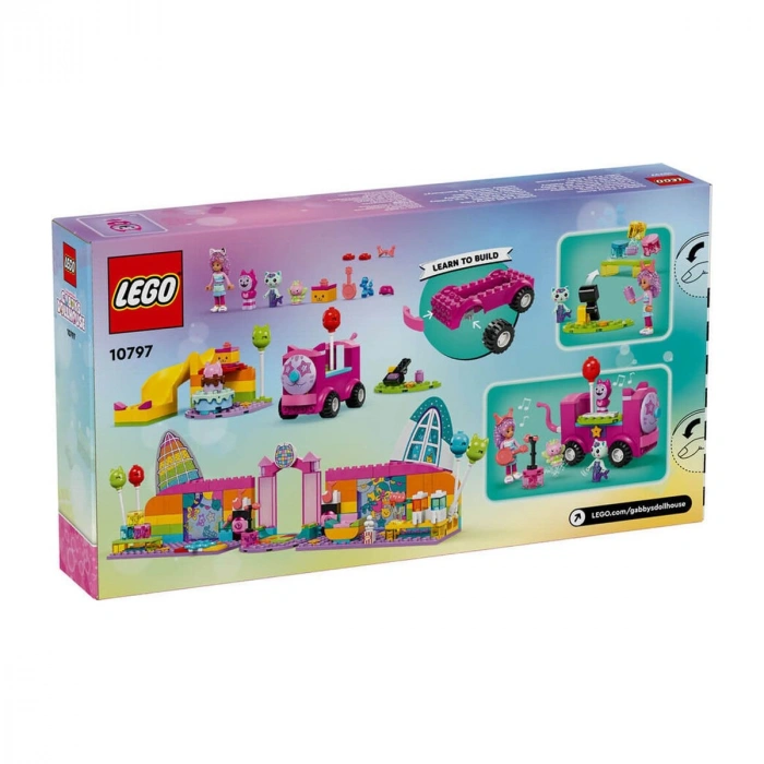 10797 Lego Gabby’s Dollhouse Gabbynin Parti Odası 252 parça +4 yaş