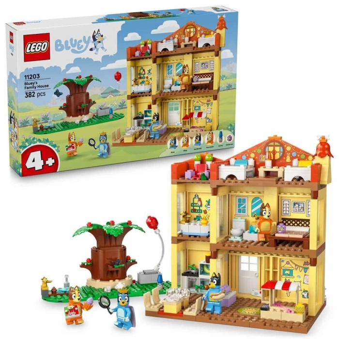 11203 Lego Duplo Bluey Blueynin Aile Evi 382 parça +4 yaş