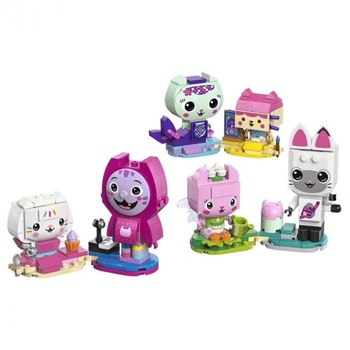 11215 Lego Gabbynin Brick-Built Kedi Arkadaşları 324 parça +6 yaş