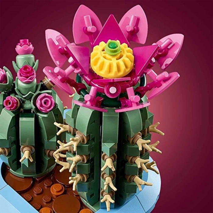 11509 Lego Botanicals Çiçekli Kaktüs 482 parça +9 yaş