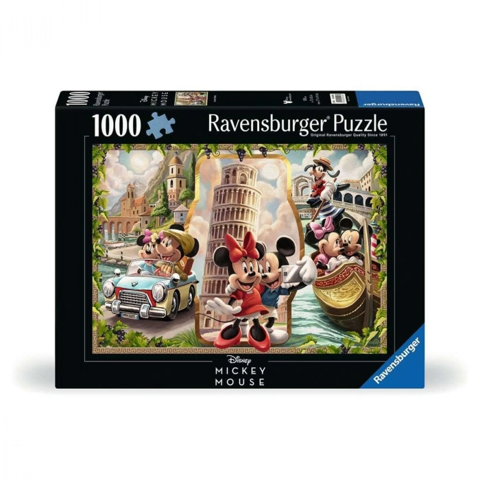 120004981 Mickey ve Minnie Tatilde 1000 parça Ravensburger Puzzle