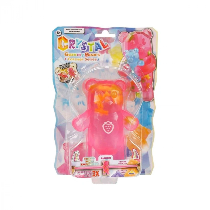 12348 SUN-BTF-FİGÜR CRYSTAL GUMMY BEARS FOREVER SERIES 14CM 6A(Belirtilen fiyat, tekli satış için adet fiyatıdır.)