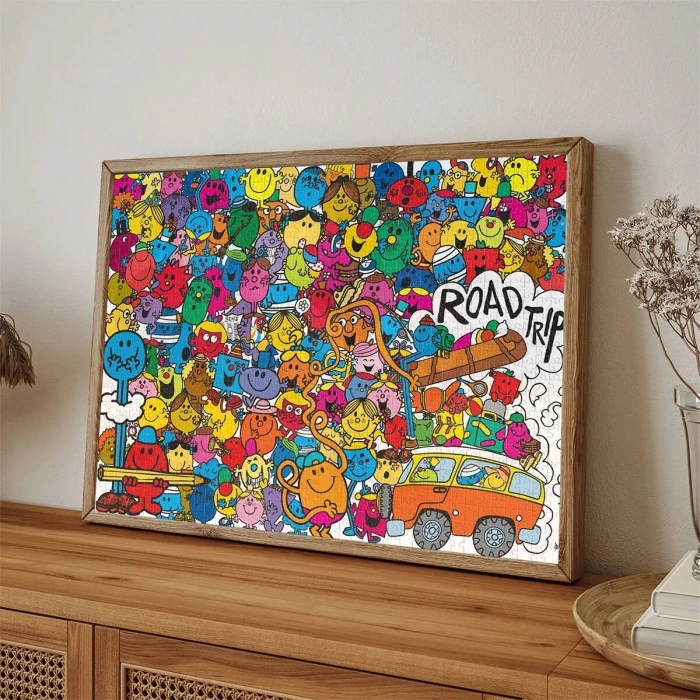 14452 PUZZLE 1000 MR MEN LİSANSLI 1000 PARÇA YETİŞKİN PUZZLE