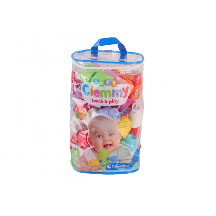 17878 Soft Clemmy - Yumuşak Blok Çantası - 40 parça 6-36 ay