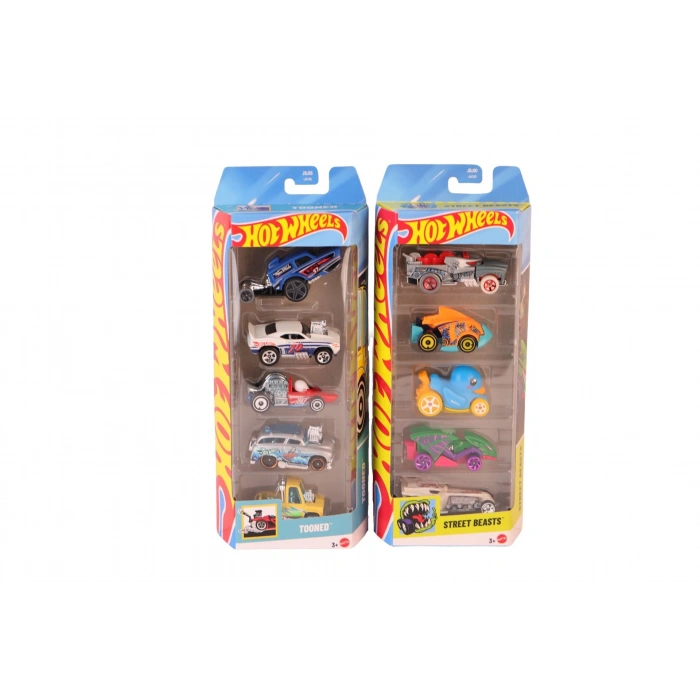 1806 Hot Wheels Beşli Araba Seti
