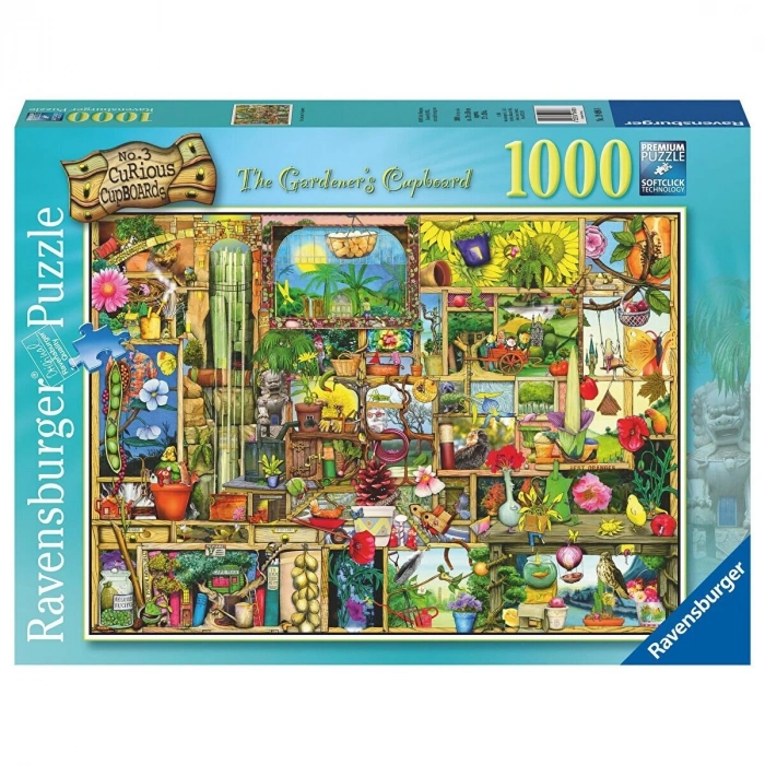 194988 Ravensburger Bahçıvan Dolabı 1000 Parça Puzzle
