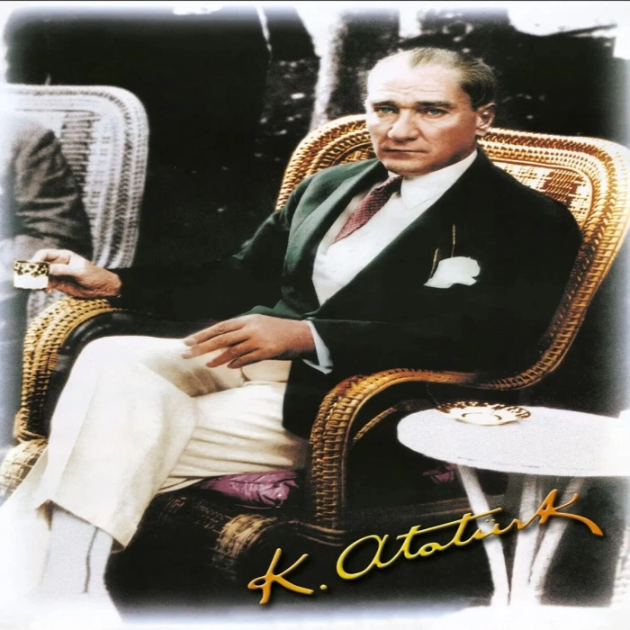 20060 Kahve İçen Atatürk 500 Parça Puzzle -KS Puzzle