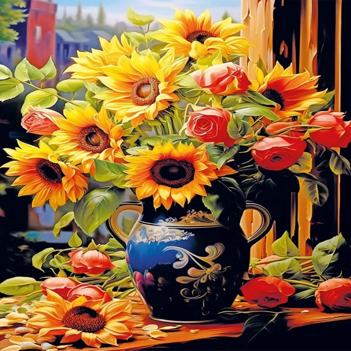 20087 PUZZLE 500 SORİNG BY THE WİNDOW