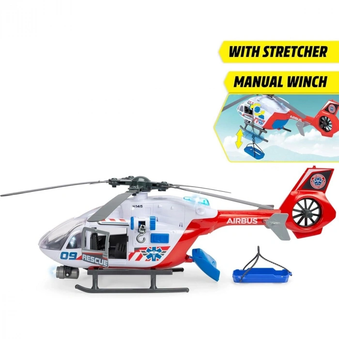 203719035 Giant HelicopterAirbus H1450 light sound manual winch wind up pr