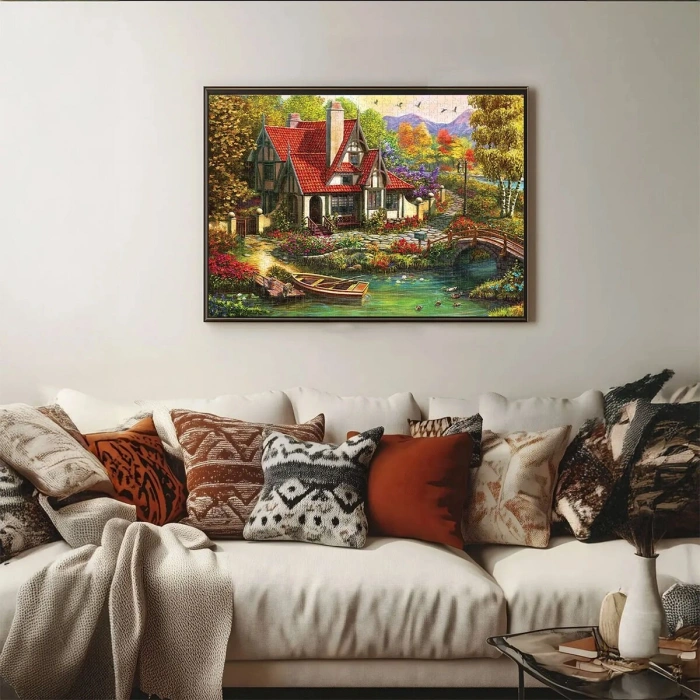 20736 PUZZLE 1000 RİVERSİDE COTTAGE