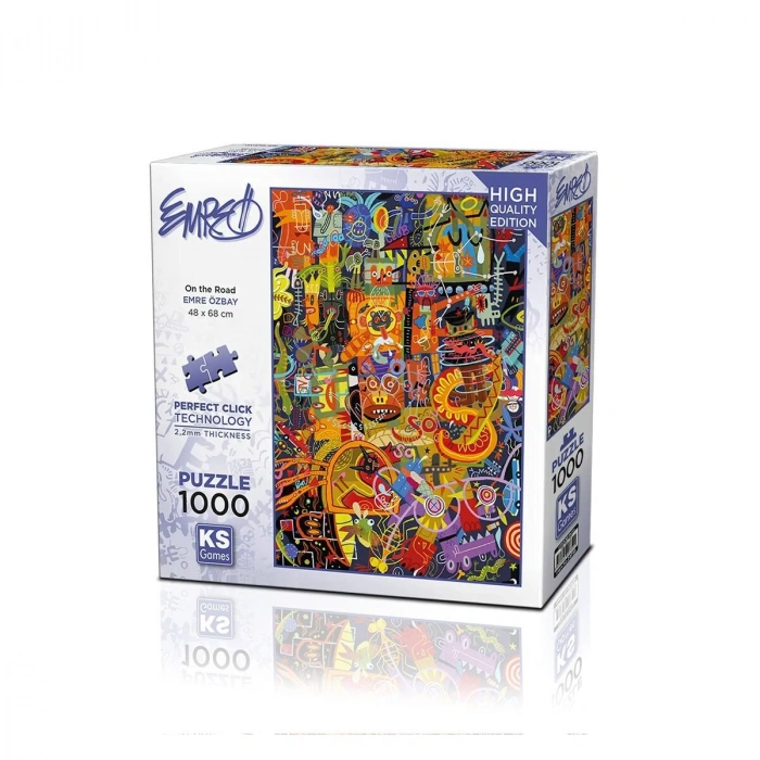 20739 PUZZLE 1000 ON THE ROAD