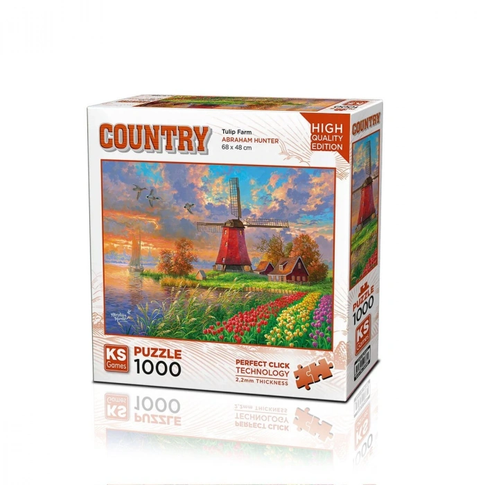 20787 PUZZLE 1000 TULİP FARM
