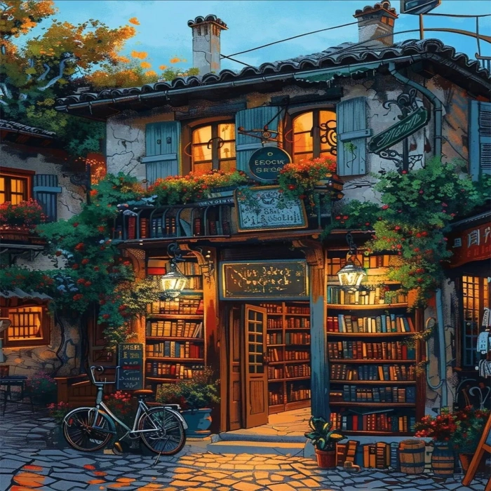 20790 PUZZLE 1000 BOOK STORE