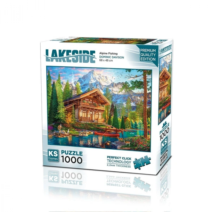 20815 PUZZLE 1000 Alpine Fishing