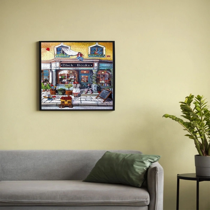 20852 PUZZLE 1000 BLACK BOOKS