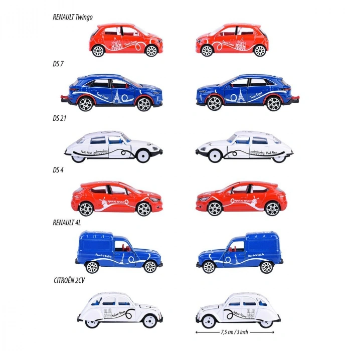 212055011 Majorette French Touch Premium Arabalar