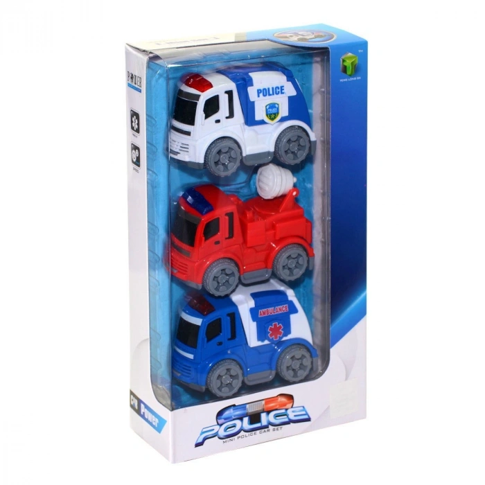 2620A-2 Kırılmaz Araba Seti  3lü -Pasifik