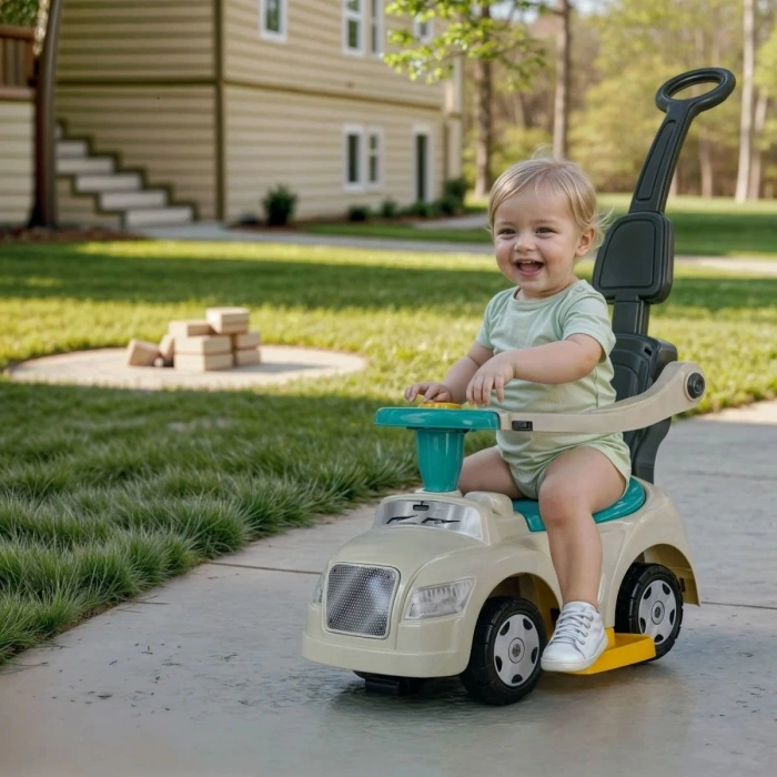 2634 Pedalsız Step Araba 3IN1 -Dolu Oyuncak