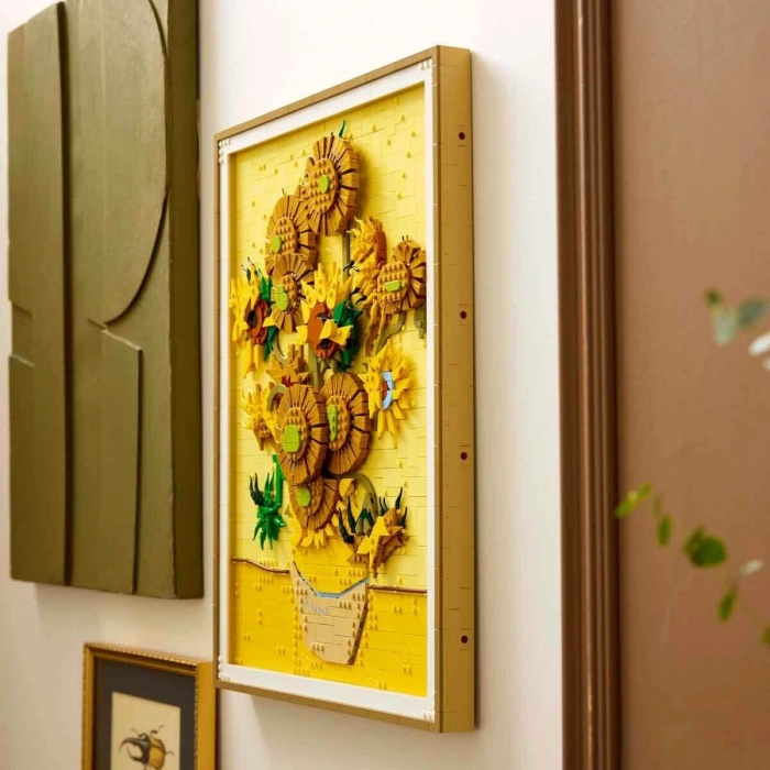 31215 Lego icons - Art Vincent van Gogh – Ayçiçekleri 2615 parça +18 yaş