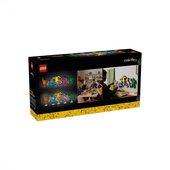 31216 Lego icons - Keith Haring – Dans Eden Figürler 1773 parça +18 yaş