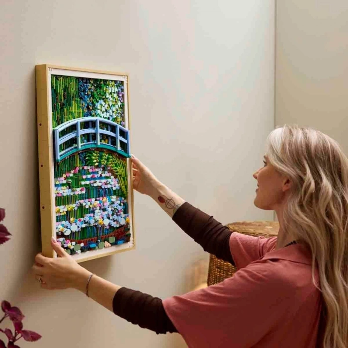 31220 Lego Art - Claude Monet – Nilüfer Gölü Üzerinde Köprü 3179 parça +18 yaş