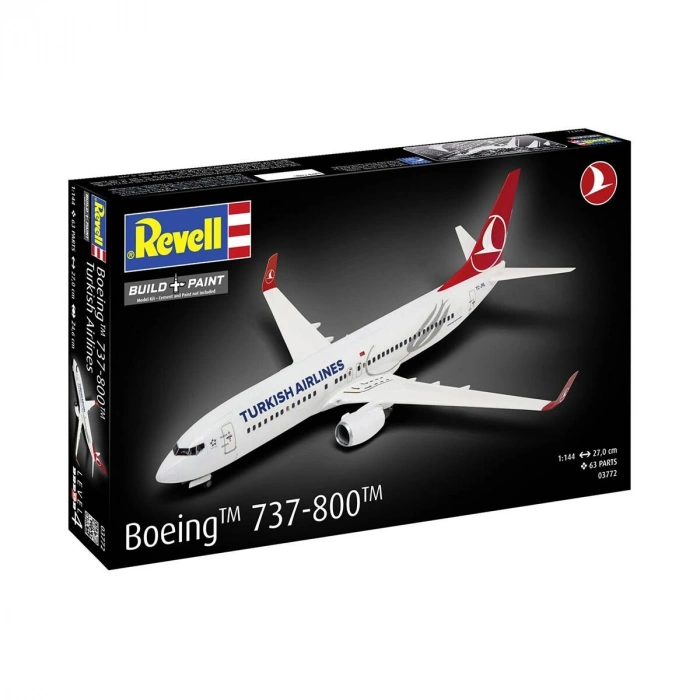 3772 Revell - Turkish Airlines Boeing 737-800 Maket Kiti