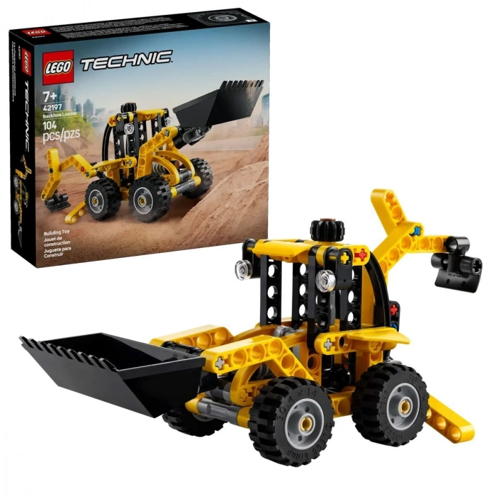 42197 Lego Technic Kazıcı Yükleyici 104 parça +7 yaş