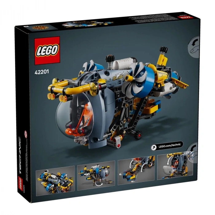 42201 Lego Technic Derin Deniz Araştırma Denizaltısı 413 parça +9 yaş