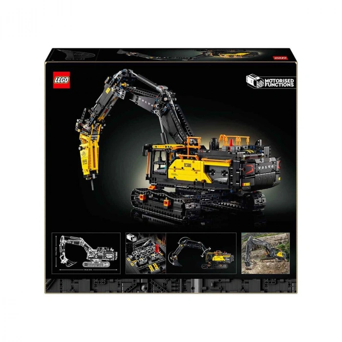 42215 Lego Technic Volvo EC500 Hybrid Ekskavatör 2359 parça +18 yaş