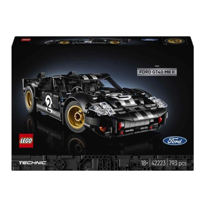 42223 Lego Technic 1966 Ford GT40 MKII 793 parça +18 yaş